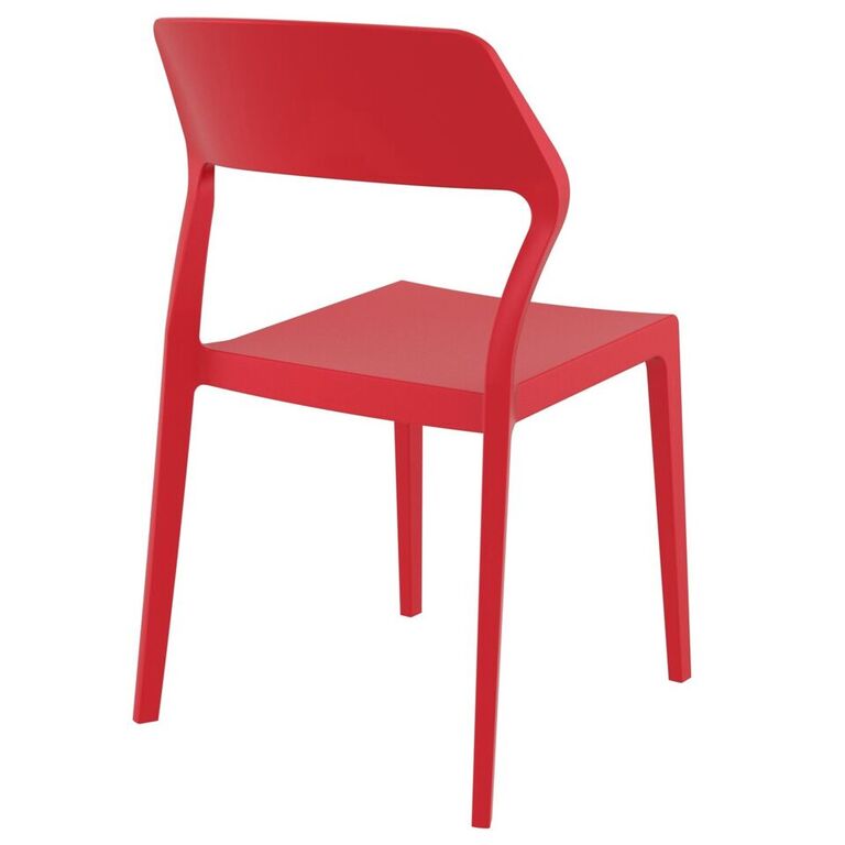 Compamia Snow Dining Chair Black/White/Gray/Dove Gray/Red/Yellow/Olive Green- Set of Two