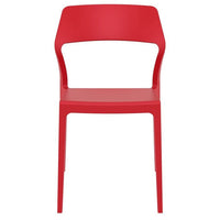 Compamia Snow Dining Chair Black/White/Gray/Dove Gray/Red/Yellow/Olive Green- Set of Two