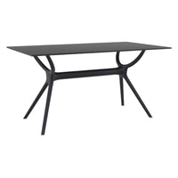 Compamia Mio PP Modern 7-Piece Dining Set with 55-inch Air Table