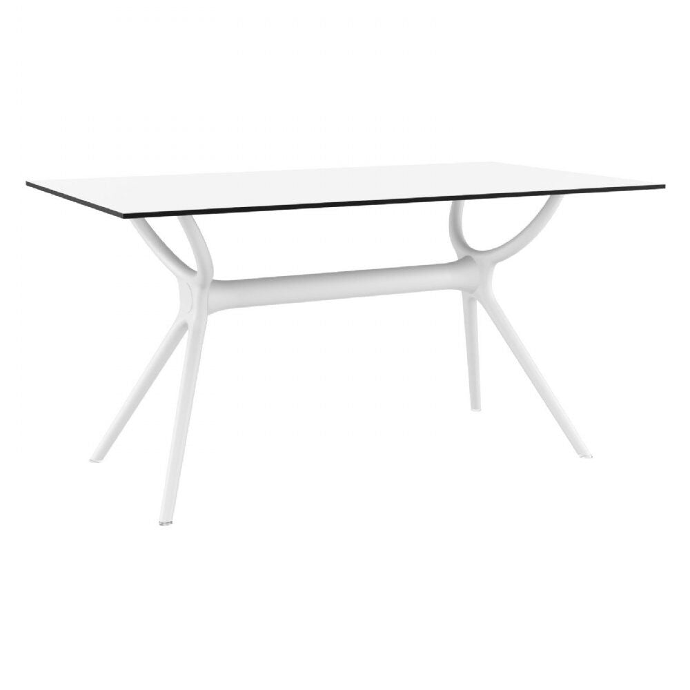 Compamia Mio PP Modern 7-Piece Dining Set with 55-inch Air Table