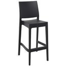 Compamia Maya Resin Barstool White/Black/Dark Gray/Dove Gray/Olive Green- Set of Two