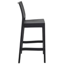 Compamia Maya Resin Barstool White/Black/Dark Gray/Dove Gray/Olive Green- Set of Two
