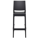 Compamia Maya Resin Barstool White/Black/Dark Gray/Dove Gray/Olive Green- Set of Two