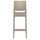 Compamia Maya Resin Barstool White/Black/Dark Gray/Dove Gray/Olive Green- Set of Two
