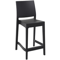Compamia Maya Resin Counter Stool White/Black/Dark Gray/Dove Gray/Olive Green- Set of Two