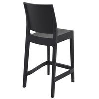 Compamia Maya Resin Counter Stool White/Black/Dark Gray/Dove Gray/Olive Green- Set of Two