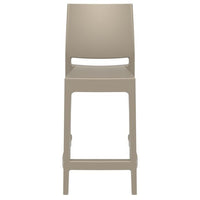 Compamia Maya Resin Counter Stool White/Black/Dark Gray/Dove Gray/Olive Green- Set of Two