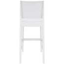 Compamia Maya Resin Counter Stool White/Black/Dark Gray/Dove Gray/Olive Green- Set of Two