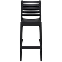 Compamia Ares Resin Barstool White/Black/Dark Gray/Dove Gray- Set of Two