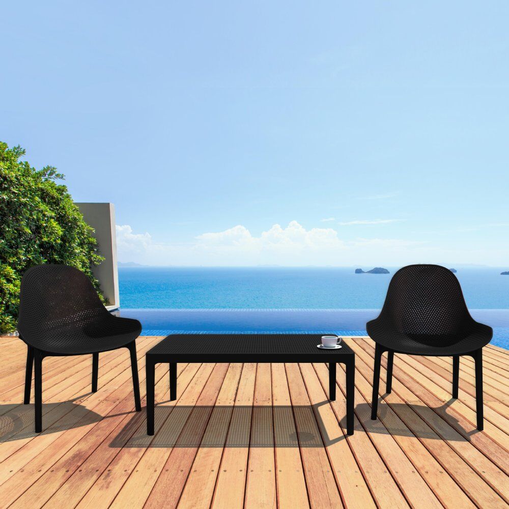 Compamia Sky Outdoor 39-inch Lounge Table