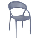 Compamia Sunset Patio Dining Set with 2 Chairs Dark Gray