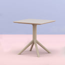 Compamia Sky Square Table 27 inch Taupe