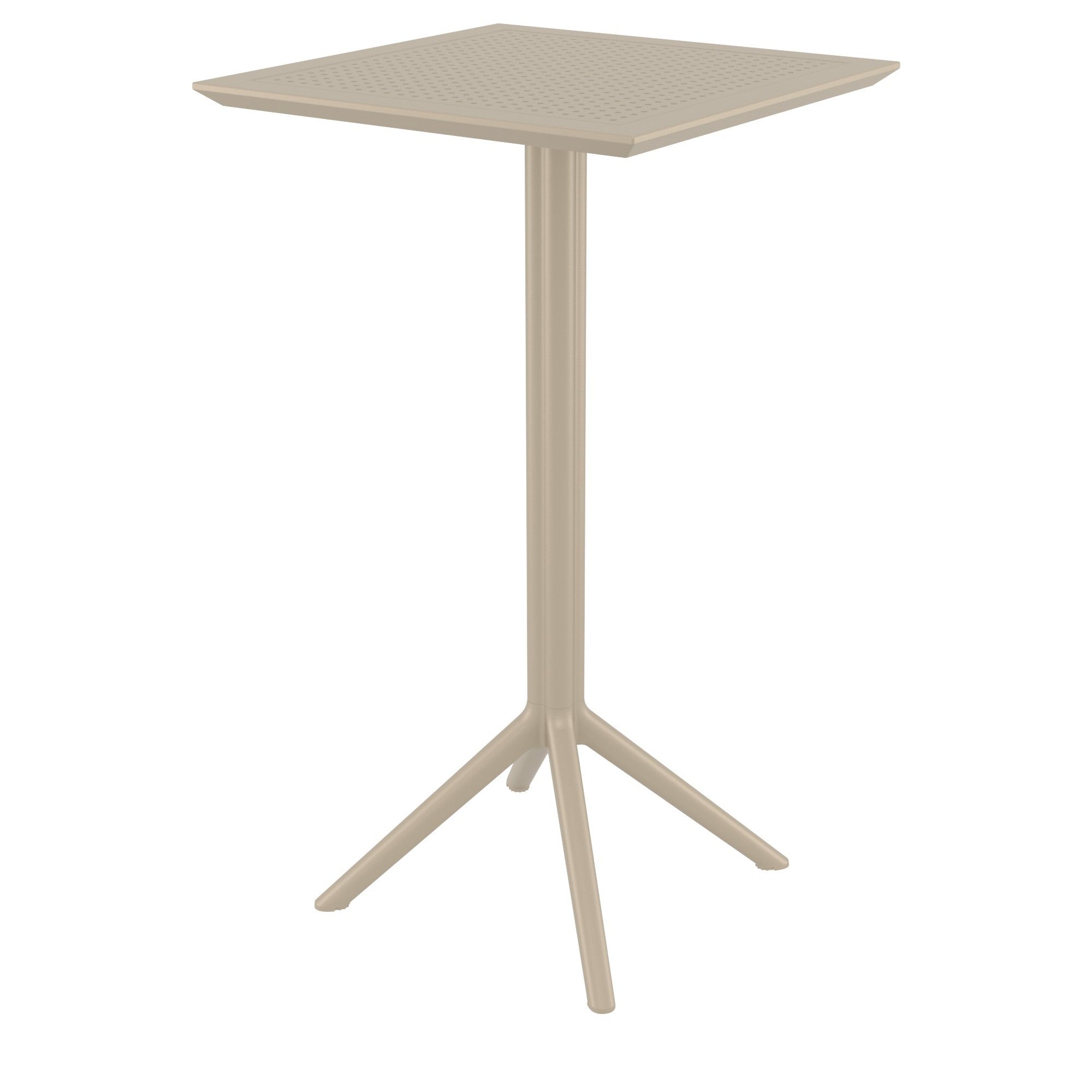 Compamia Sky Square Bar Table 24 inch Taupe