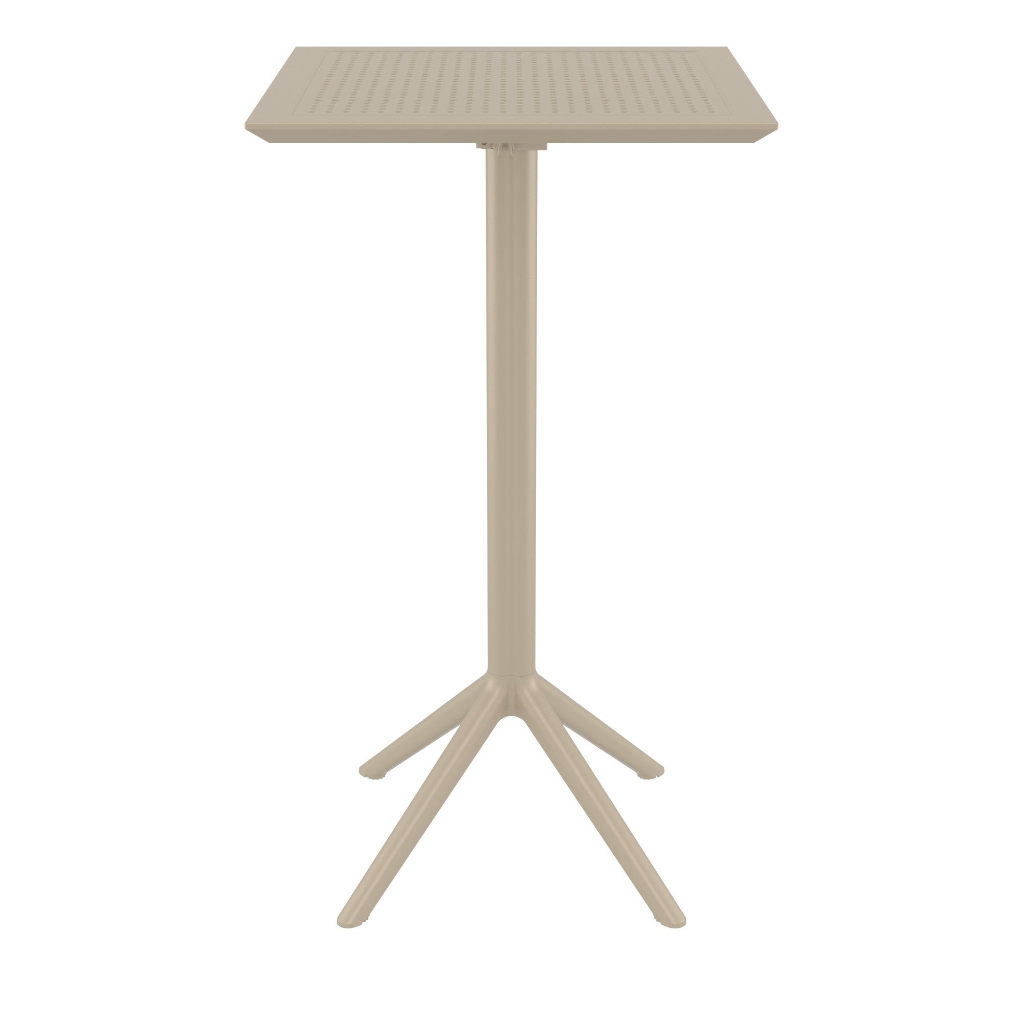 Compamia Sky Square Bar Table 24 inch Taupe