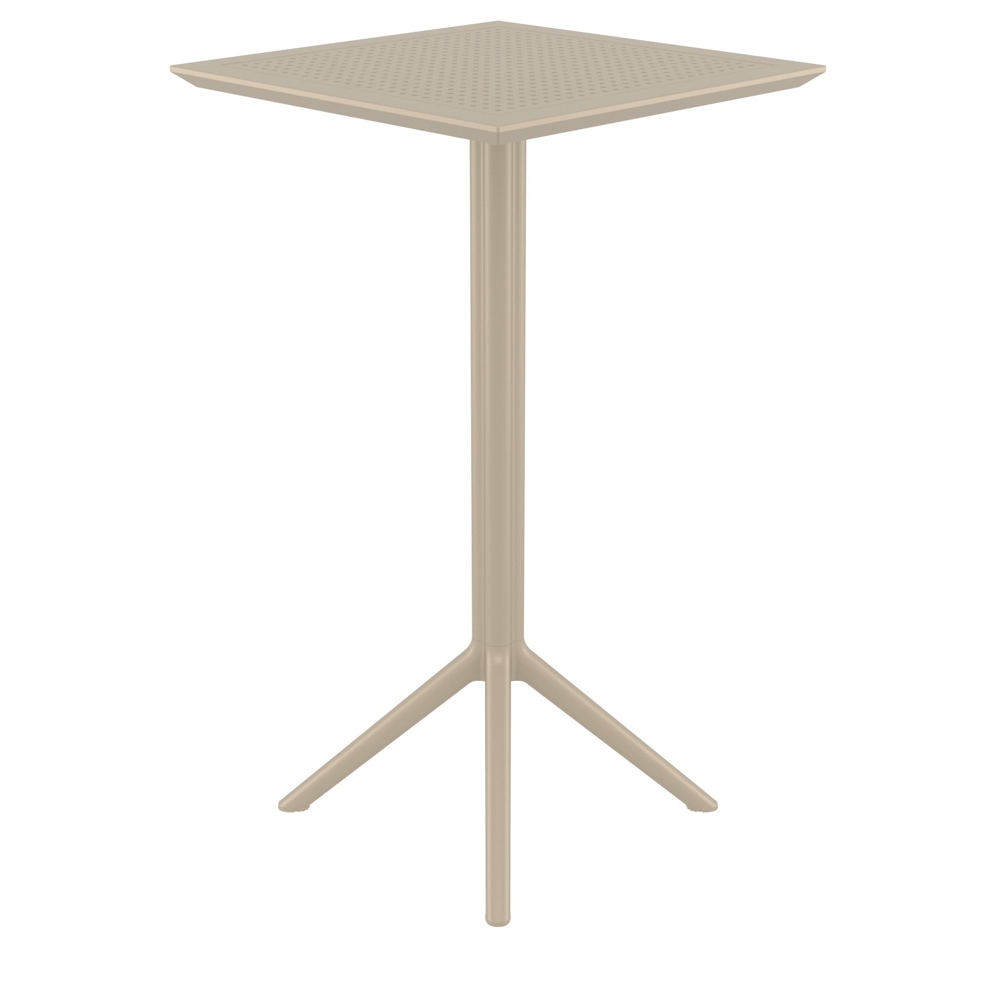 Compamia Sky Square Bar Table 24 inch Taupe