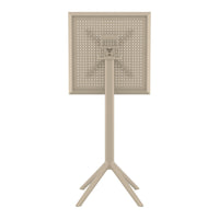 Compamia Sky Square Bar Table 24 inch Taupe