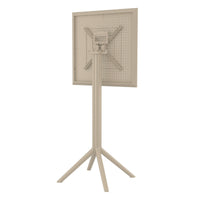 Compamia Sky Square Bar Table 24 inch Taupe