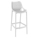Compamia Sky Air Square Bar Set with 2 Barstools Black/Dark Gray/Taupe/White