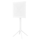 Compamia Sky Air Square Bar Set with 2 Barstools Black/Dark Gray/Taupe/White