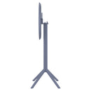 Compamia Sky Round Folding Bar Table 24 inch Black/Dark Gray/Taupe/Olive Green/White