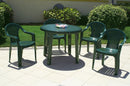 Compamia Ronda Resin Round Dining Table