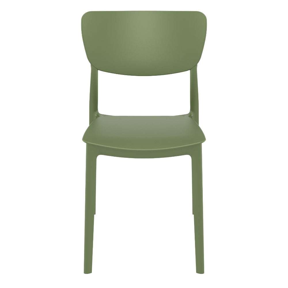 Compamia Monna Outdoor Dining Chair Olive Green - Set of Two