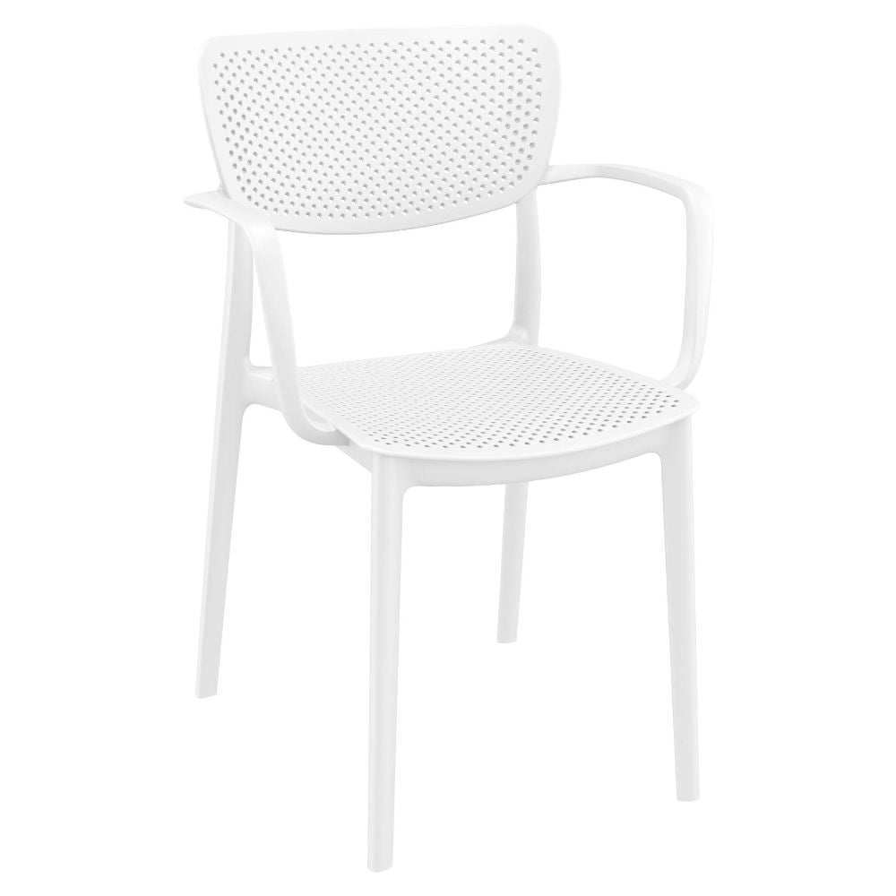 Compamia Loft Bistro Set 3 Piece with 27 inch Table Top in Black/Dark Gray/Taupe/Olive Green/White
