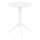 Compamia Loft Bistro Set 3 Piece with 24 inch Table Top in Black/Dark Gray/Taupe/Olive Green/White