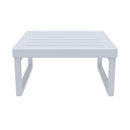 Compamia Mykonos Square Coffee Table In Silver