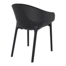 Compamia Sky Pro Stacking Dining Chair In Black/Gray/Taupe/Marsala/Olive Green/White - Set of 2