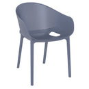 Compamia Sky Pro Stacking Dining Chair In Black/Gray/Taupe/Marsala/Olive Green/White - Set of 2