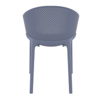 Compamia Sky Pro Stacking Dining Chair In Black/Gray/Taupe/Marsala/Olive Green/White - Set of 2