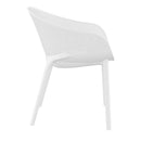 Compamia Sky Pro Stacking Dining Chair In Black/Gray/Taupe/Marsala/Olive Green/White - Set of 2