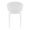 Compamia Sky Pro Stacking Dining Chair In Black/Gray/Taupe/Marsala/Olive Green/White - Set of 2