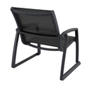 Compamia Pacific Club Arm Chair in Black/Dark Gray/Taupe/White Frame- Set of two