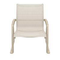 Compamia Pacific Club Arm Chair in Black/Dark Gray/Taupe/White Frame- Set of two