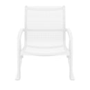 Compamia Pacific Club Arm Chair in Black/Dark Gray/Taupe/White Frame- Set of two
