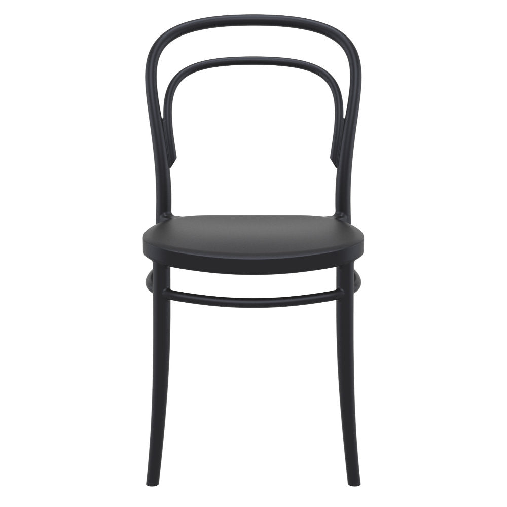Compamia Marie Resin Outdoor Chair Black/Olive Green/White - Set of 2