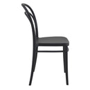 Compamia Marie Resin Outdoor Chair Black/Olive Green/White - Set of 2