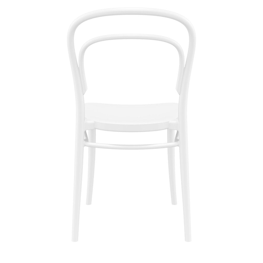 Compamia Marie Resin Outdoor Chair Black/Olive Green/White - Set of 2