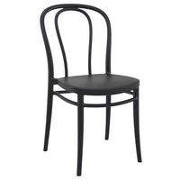 Compamia Victor Resin Outdoor Chair Black/Dark Gray/Taupe/Olive Green/White - Set of 2