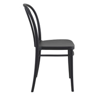 Compamia Victor Resin Outdoor Chair Black/Dark Gray/Taupe/Olive Green/White - Set of 2