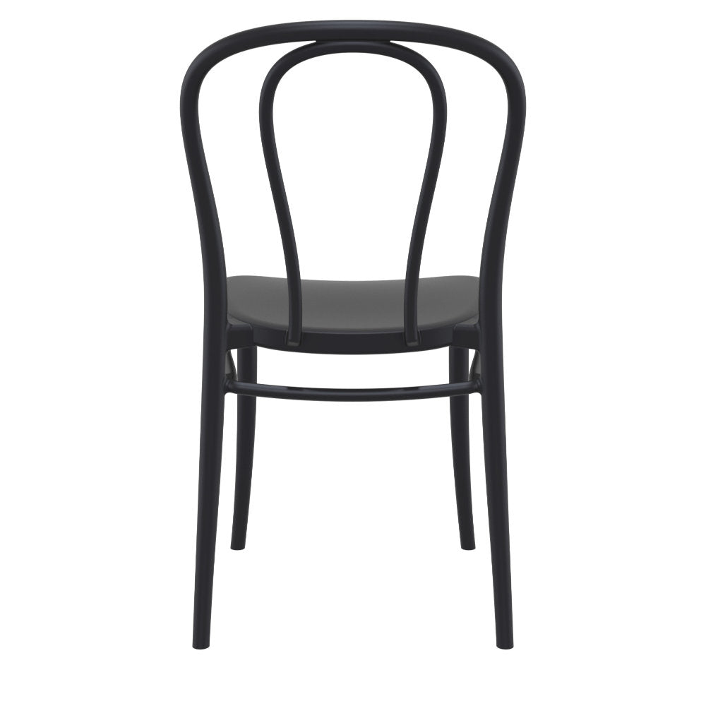 Compamia Victor Resin Outdoor Chair Black/Dark Gray/Taupe/Olive Green/White - Set of 2