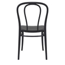 Compamia Victor Resin Outdoor Chair Black/Dark Gray/Taupe/Olive Green/White - Set of 2