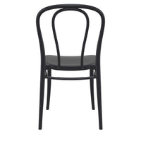 Compamia Victor Resin Outdoor Chair Black/Dark Gray/Taupe/Olive Green/White - Set of 2