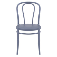 Compamia Victor Resin Outdoor Chair Black/Dark Gray/Taupe/Olive Green/White - Set of 2