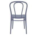 Compamia Victor Resin Outdoor Chair Black/Dark Gray/Taupe/Olive Green/White - Set of 2