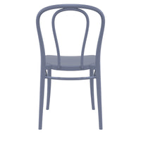 Compamia Victor Resin Outdoor Chair Black/Dark Gray/Taupe/Olive Green/White - Set of 2