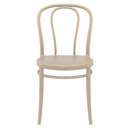 Compamia Victor Resin Outdoor Chair Black/Dark Gray/Taupe/Olive Green/White - Set of 2