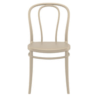 Compamia Victor Resin Outdoor Chair Black/Dark Gray/Taupe/Olive Green/White - Set of 2
